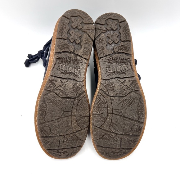 Born Tarkiln Suede Boot Blue Gray Size 8.5 - Picture 10 of 15